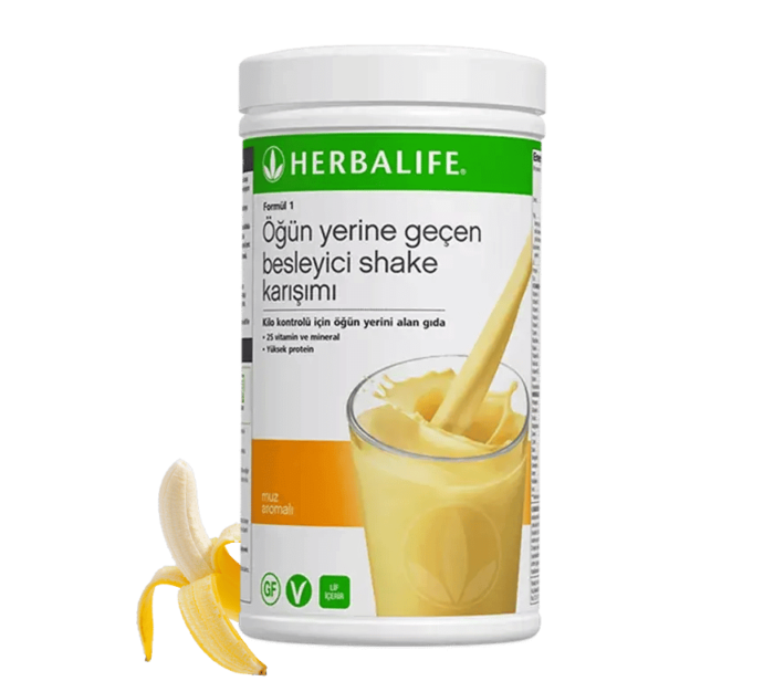 herbalife muzlu shake